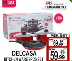 Delcasa Kitchen Ware Set Non-stick