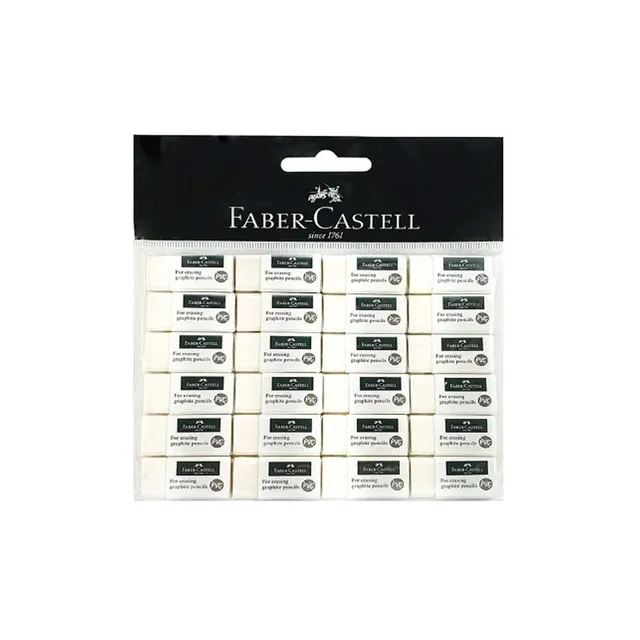 Faber-Castell Eraser 24pcs