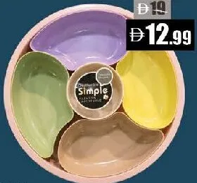 Tupperware Divided Tray With Lid