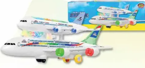 Battery Operate Plane Assorted