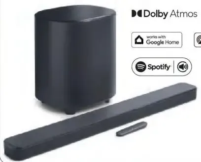JBL Bar 500MK2 5.1 Channel Soundbar with MultiBeam and Dolby Atmos