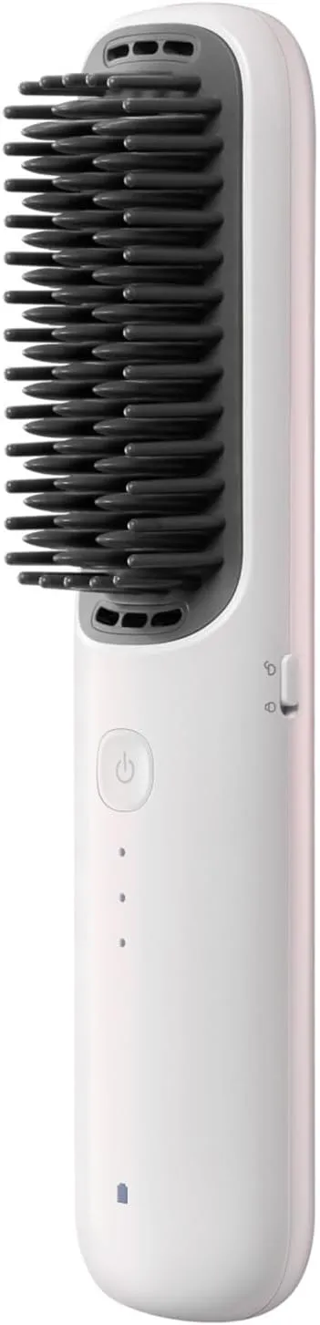 Xiaomi فرشاة فرد الشعر اللاسلكية | 28W | 3 إعدادات حرارة 160°C 180°C 200°C | تقنية الأيونات السالبة | بطاريتين 3200mAh | شحن Type-C | أبيض White | MJZFS01LF