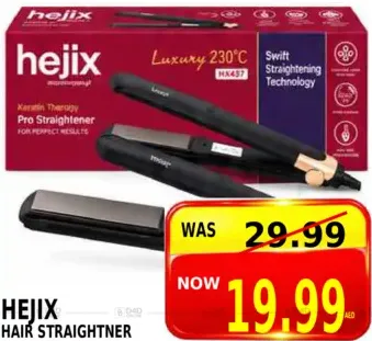 hejix Hair Straightner HX437