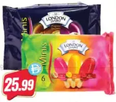 London Dairy آيس كريم ميني متنوع - لندن ديري