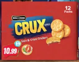 Bisconni Crux Crackers Salty & Crispy