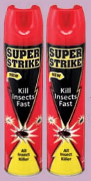 Super Strike قاتل الحشرات Insect Killer 2X400ml