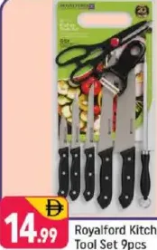 Royalford Kitchen Tool Set