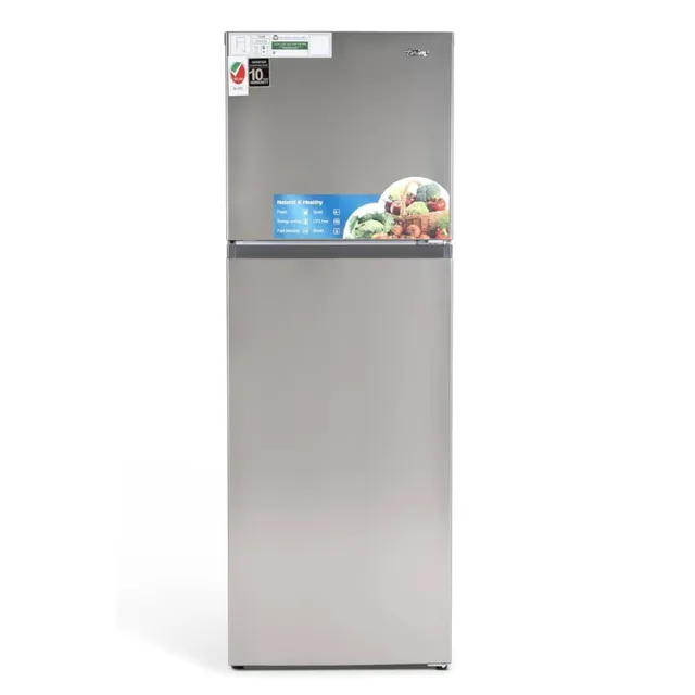 Terim Double Door Refrigerator, Stainless Steel, TERR470SS