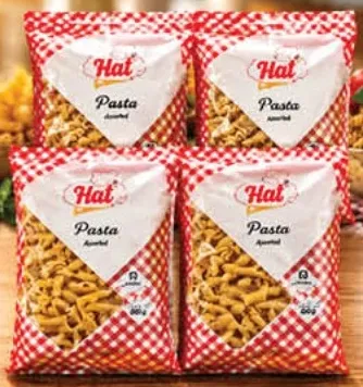 Hat مكرونة مشكلة