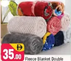 Fleece Blanket Double