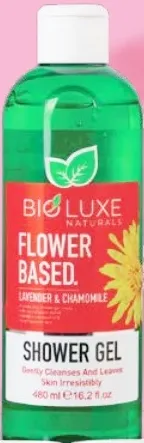 Bioluxe Naturals Flower Based Shower Gel Lavender & Chamomile