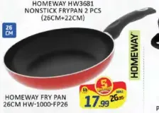 Homeway Fry Pan HW-1000-FP26