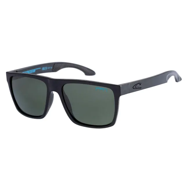 O'Neill Unisex Polarised Square Sunglasses, Black, ONS-BLUELYN2.0-127P