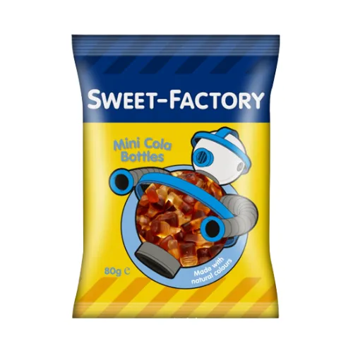 Sweet Factory زجاجات كولا صغيرة