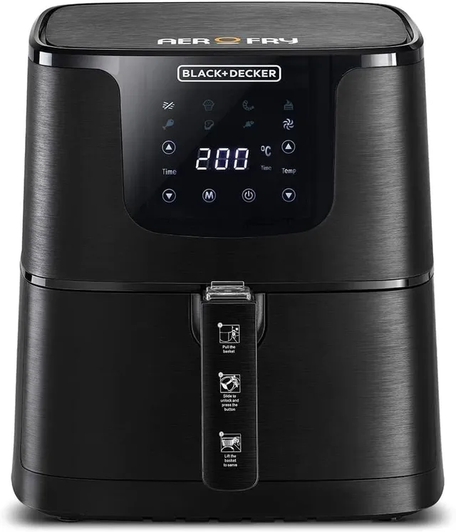 Black+Decker Digital AF700-B5 Pan - Black