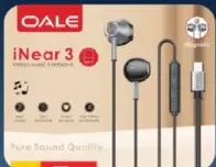 Oale earphone iNear 3