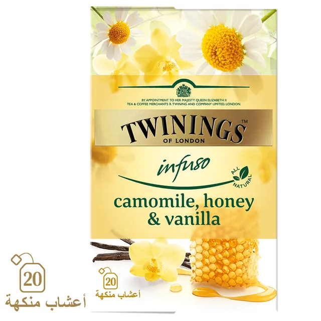 Twinings Infuso Camomile, Honey & Vanilla Tea - 20 Bags
