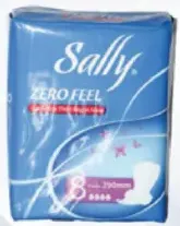 Sally فوط صحية ZERO FEEL رفيعة جدا / فوط ليلية