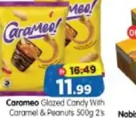 Caramelo Glazed Candy With Caramel & Peanuts