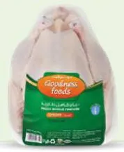 Goodness Foods دجاج كامل طازج مزارع العين