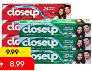 Close Up Toothpaste Red/Menthol Hot