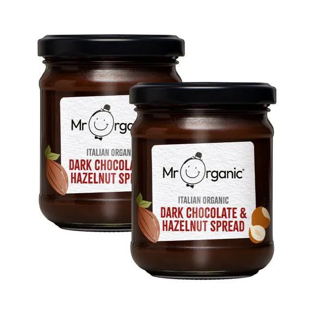 Mr Organic Dark Chocolate Spread With Hazelnut