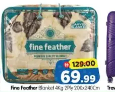 Fine Feather Blanket 4 kg 2 Ply