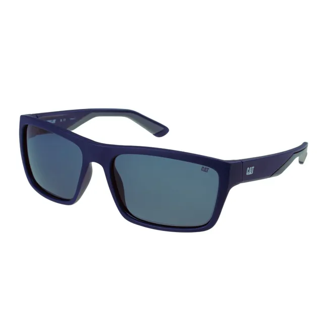 Caterpillar Polarized Sunglass CTS8021 106P Wrap Round Grey