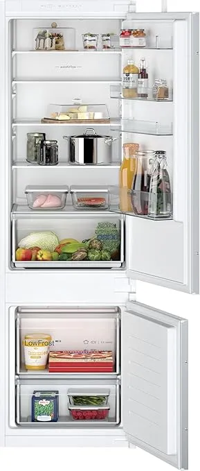 Siemens iQ100 Built In Bottom Freezer Refrigerator, KI87VNSE0M