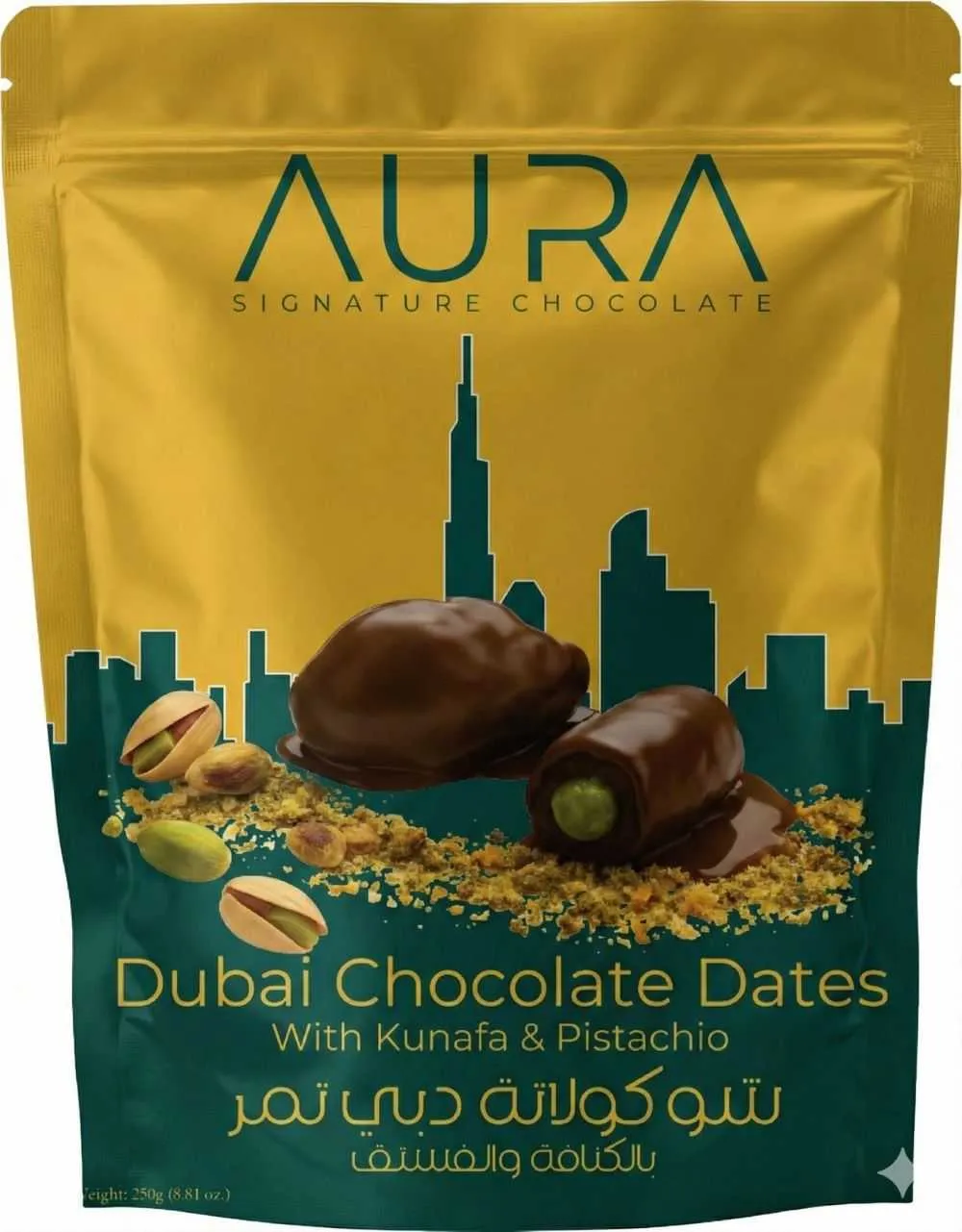 Aura كنافة بالتمر