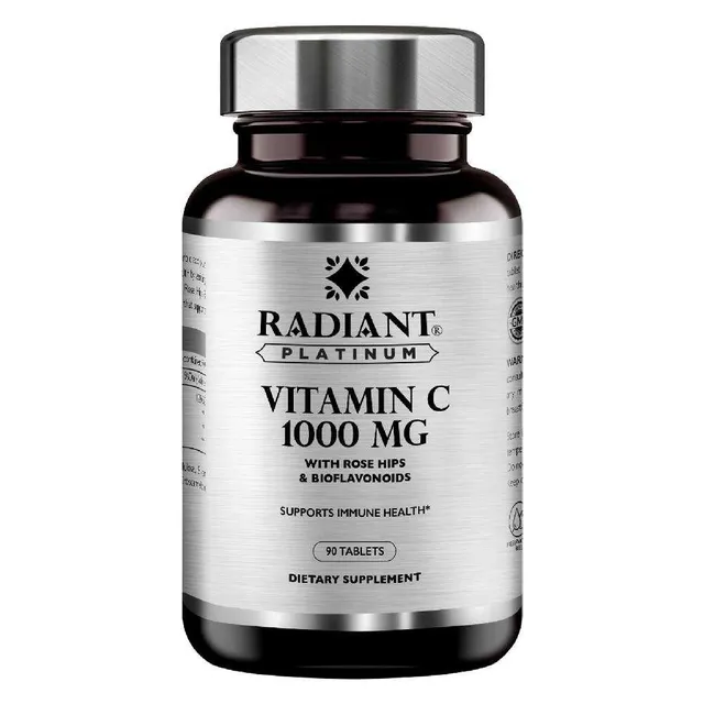 Radiant Platinum Vitamin C 1000 Mg - 90's
