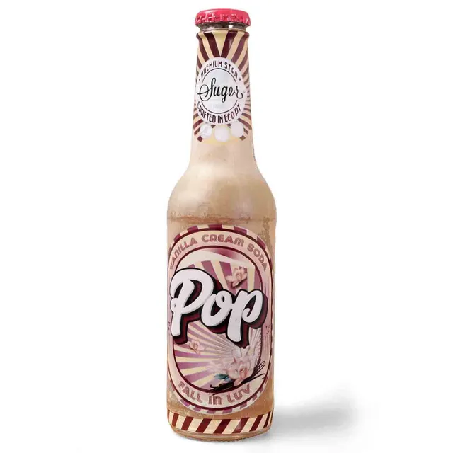 Pop Vanilla Cream Premium Soda