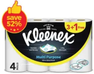 Kleenex Ultra Absorbent Kitchen Towel 2 Ply
