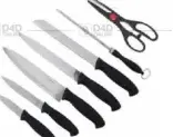 Knife Set With Scissor