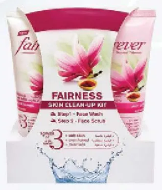 Fairever غسول الوجه فيرايفر + مقشر