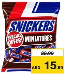 Snickers Miniatures Choco