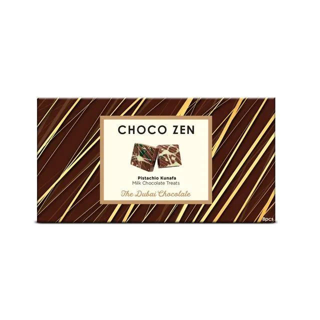 Choco Zen Pistachio Kunafa Milk Chocolate
