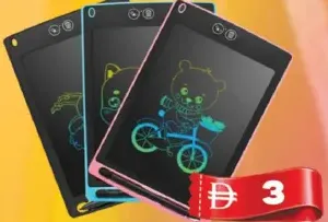 Kids Auto Erasing Writing Pad