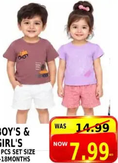 Boy's & Girl's Set