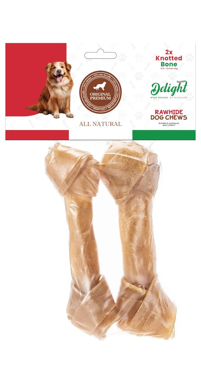 Delight Dog knotted Chewing Bone