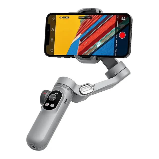 Wiwu Handheld Mobile Gimbal Stabilizer, Grey, WI-SE007