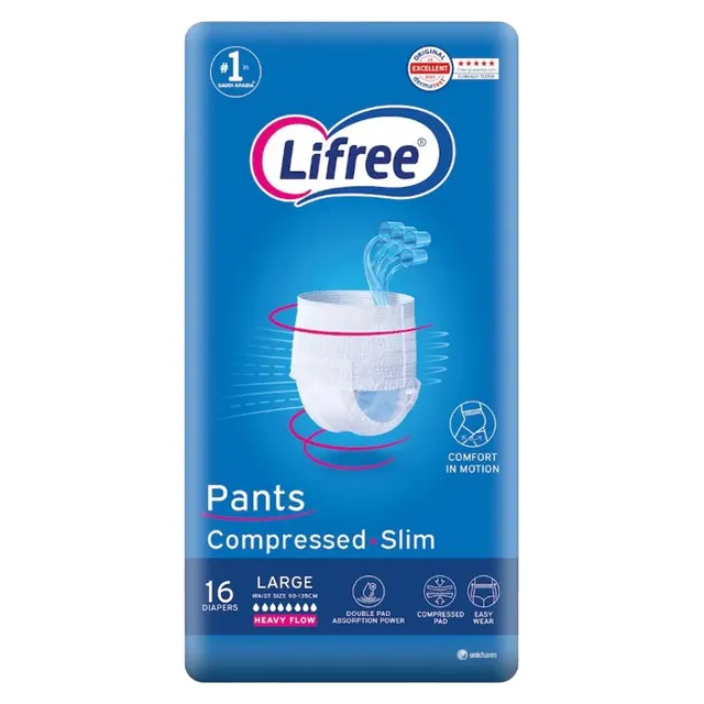 Lifree Adult Culotte Max Protect Large - 16 Pcs