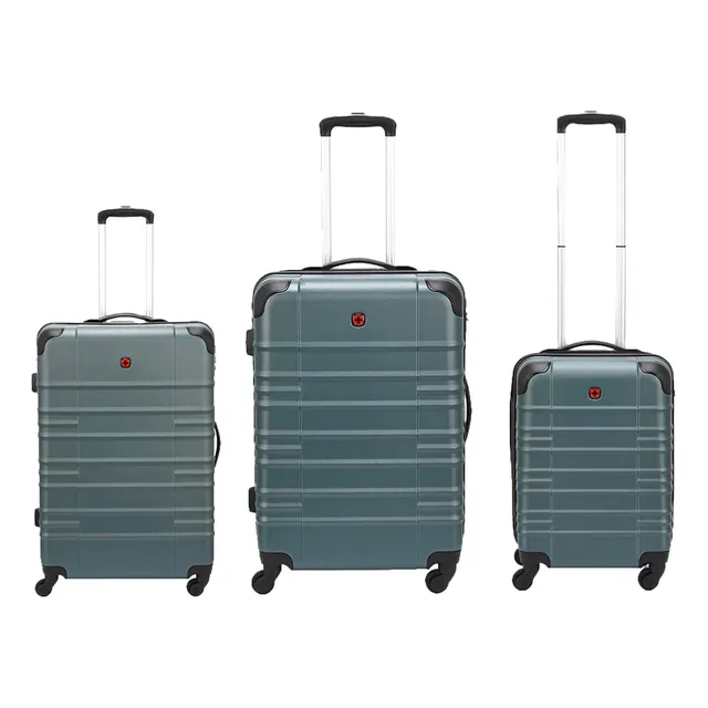 Wenger Amplar Hard Trolley Deep Lake 3 PCS