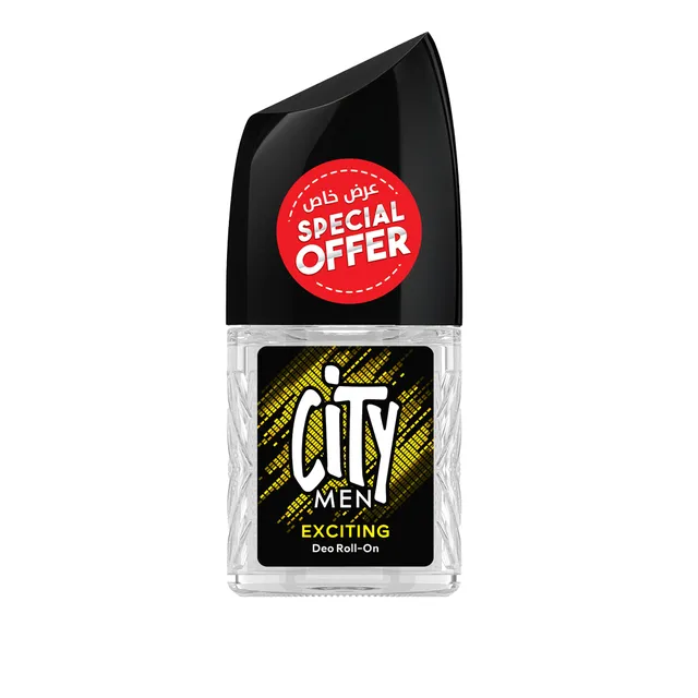 City Men Deodorant Roll On Exciting