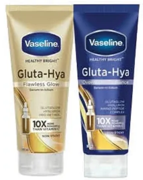 Vaseline Overnght+Flow Glow Lotion