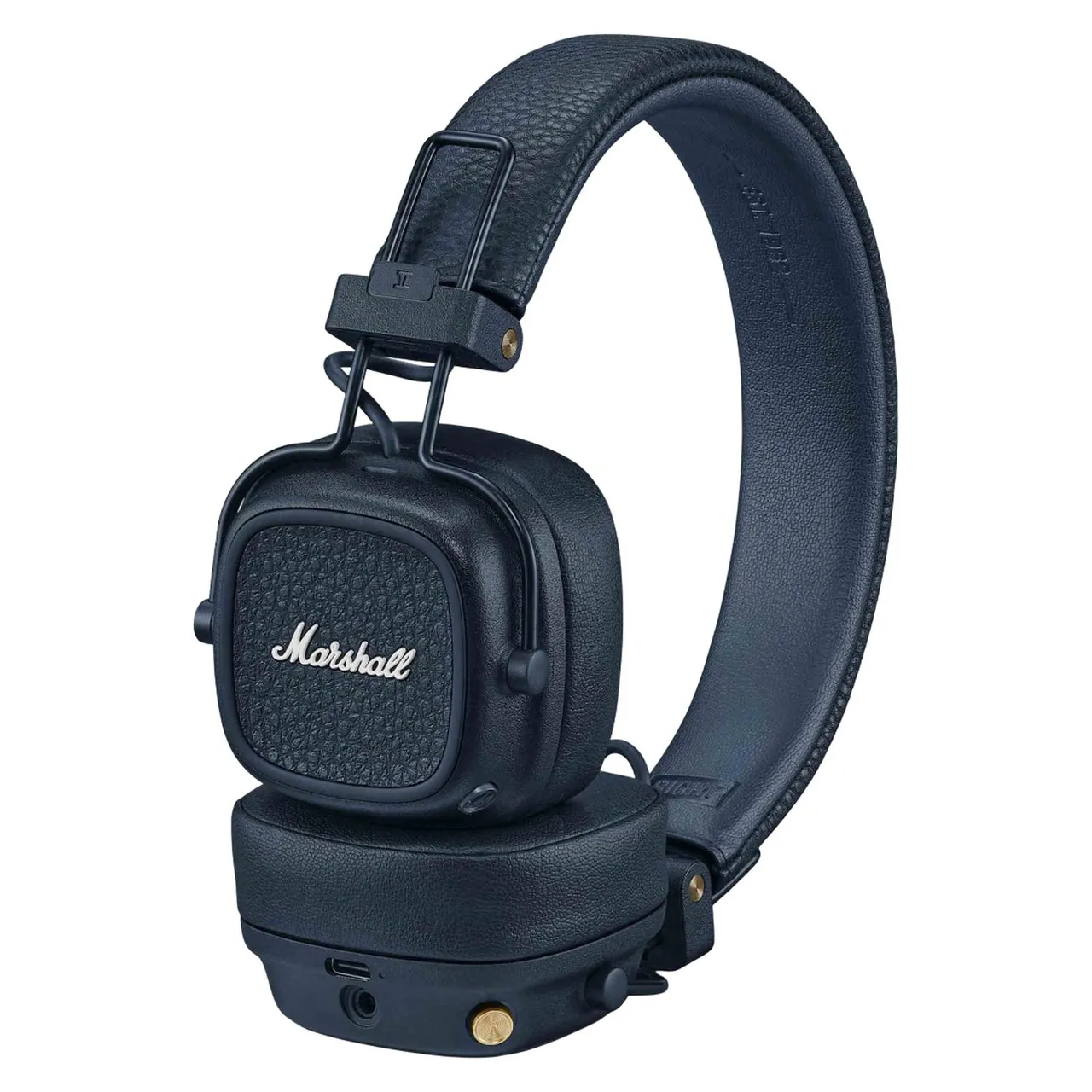 Marshall سماعات رأس على الأذن Major V Bluetooth بلون أزرق Midnight Blue