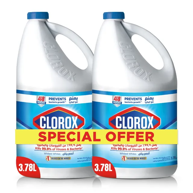 Clorox Bleach Liquid 3.78Ltrx2Pcs