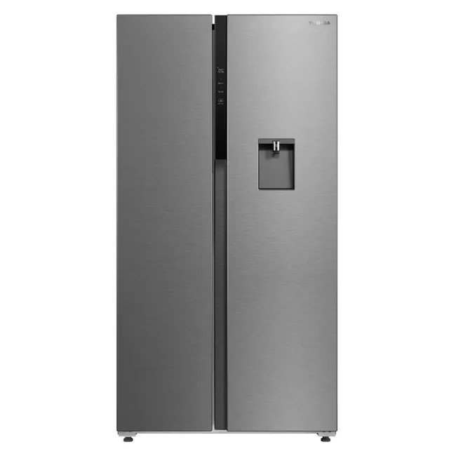 Toshiba Side by Side Refrigerator, Starry Silver, GR-RS775WI-PME