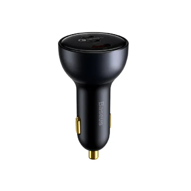 Baseus 3 Port Car Charger, 160 W, Black, ZX160CX