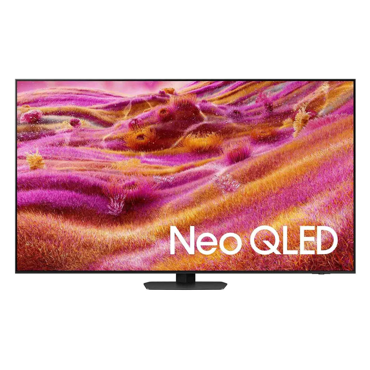 Samsung تلفاز QN90F 85-inch 4K Ultra HD ذكي Neo Vision AI Mini QLED، QA85QN90FAUXZN، أسود